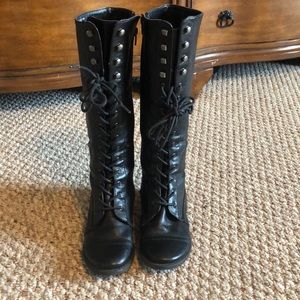 Forever 21 Midrise Combat Boots